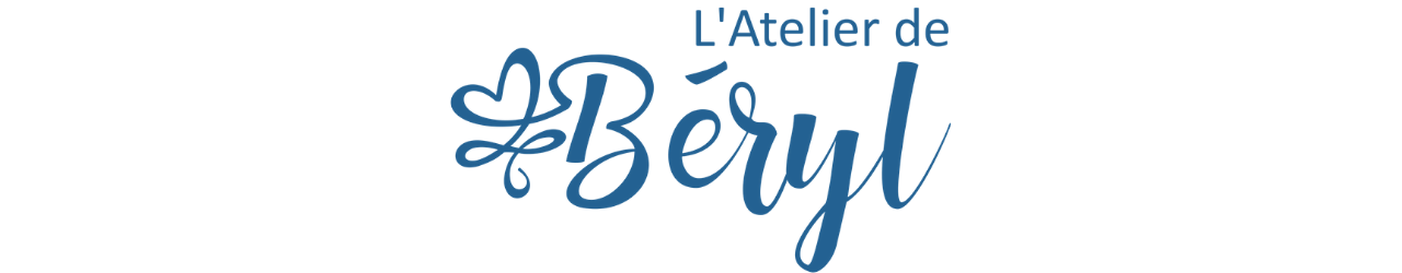 L'Atelier de Béryl - tutoriel couture - logo bleu